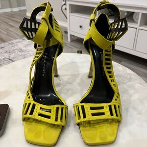 Mahima Suede Cutout Sandal